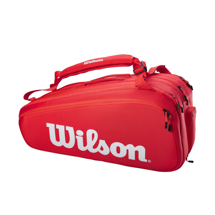 Wilson Super Tour Bag 15 Sneeuwschoenen Pro Staff - zwart, rood