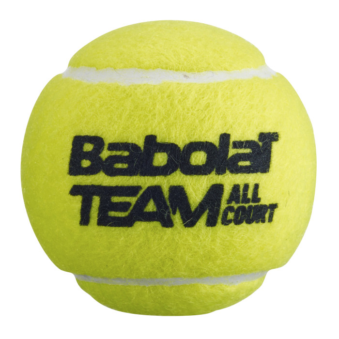 Babolat Team All Courts Doos met 18 Tubes van 4 ballen - Alle ballen 