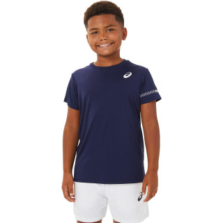 Asics Tennis T-shirt Kinderen Navy AH22