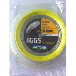 Yonex BG65 200m gele spoel