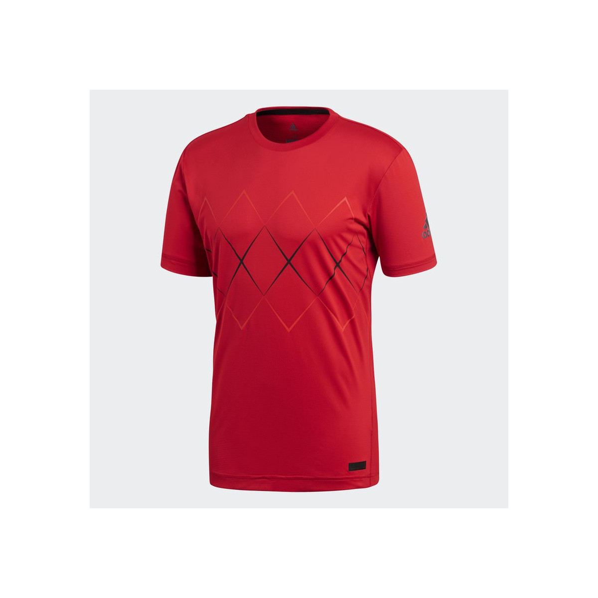 Adidas Barricade kinder-T-shirt PE18 - zwart, rood